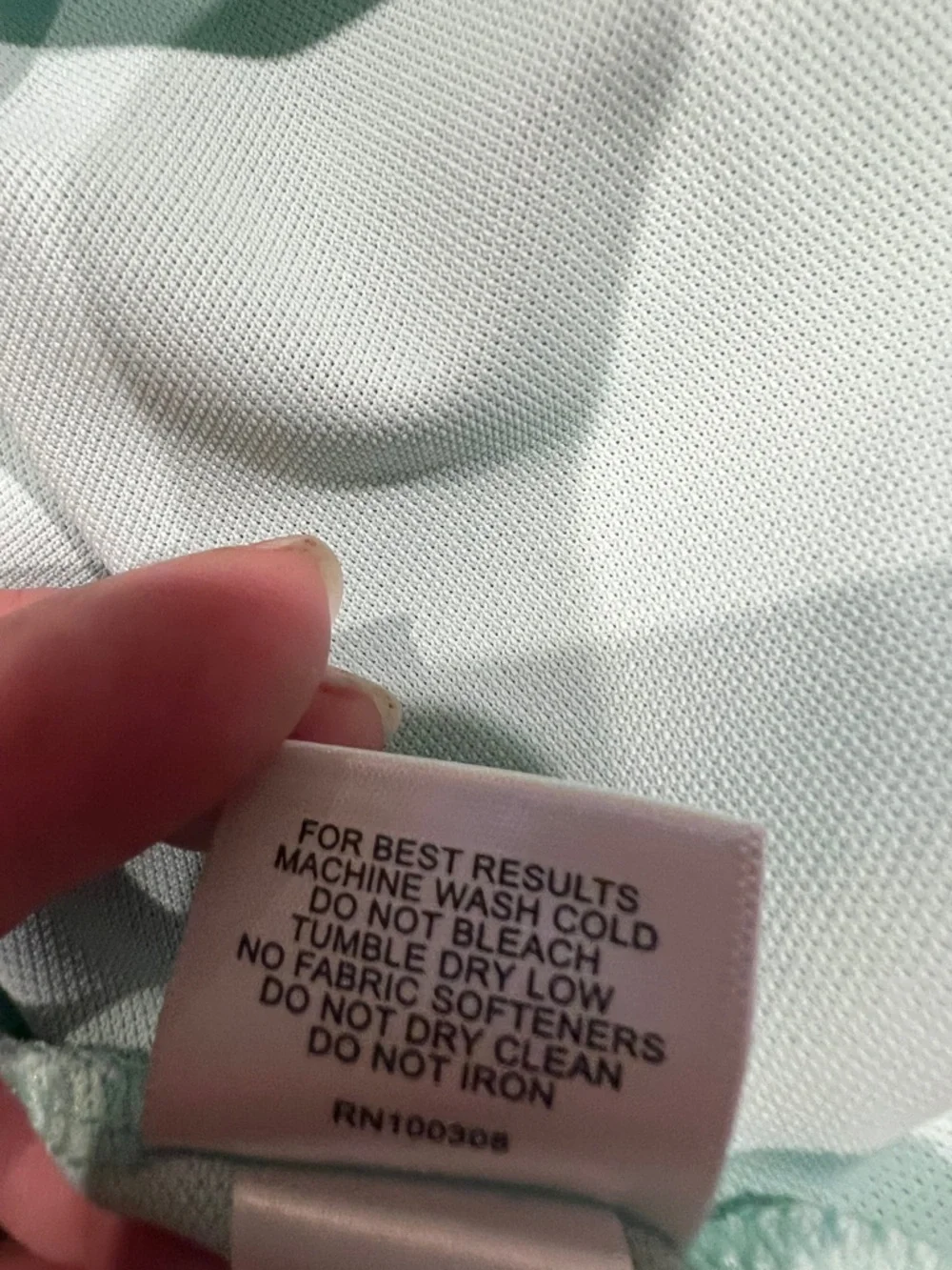 Peter Millar Summer Comfort Light Teal Blue Crown Logo Polo - Picture 7 of 7